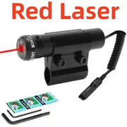 Red Green Dot Laser Scope Sight For Airsoft Pistol Rifle 11/20mm Rail Adjustable Tactical Gun Laser Sight Hunting Accessories - Lacatang Shop