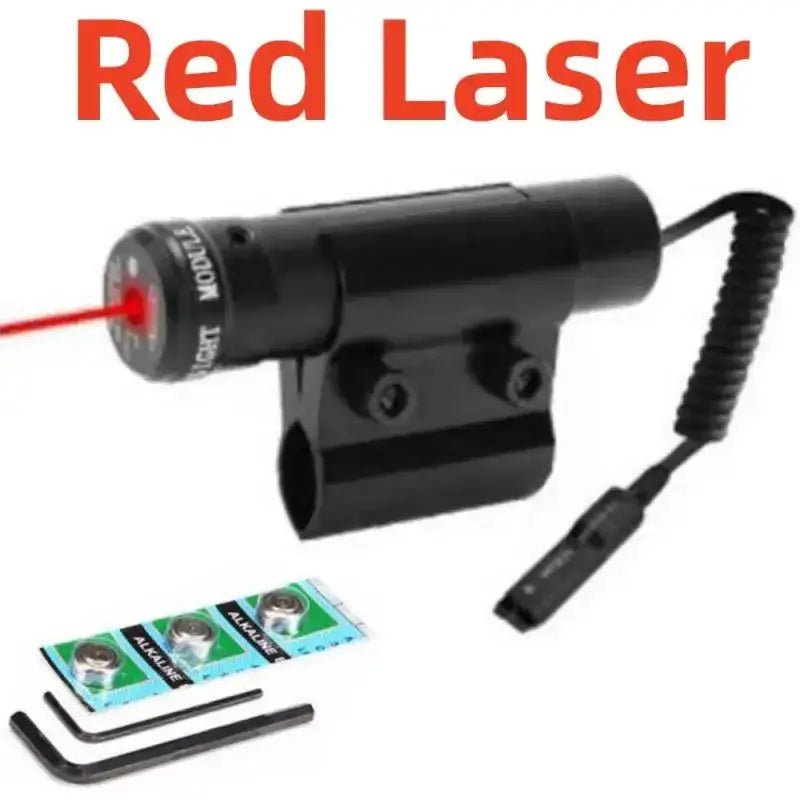 Red Green Dot Laser Scope Sight For Airsoft Pistol Rifle 11/20mm Rail Adjustable Tactical Gun Laser Sight Hunting Accessories - Lacatang Shop