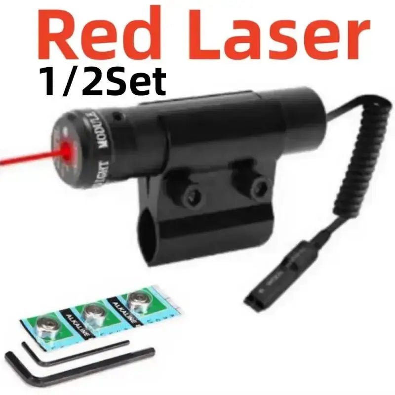 Red Green Dot Laser Scope Sight For Airsoft Pistol Rifle 11/20mm Rail Adjustable Tactical Gun Laser Sight Hunting Accessories - Lacatang Shop