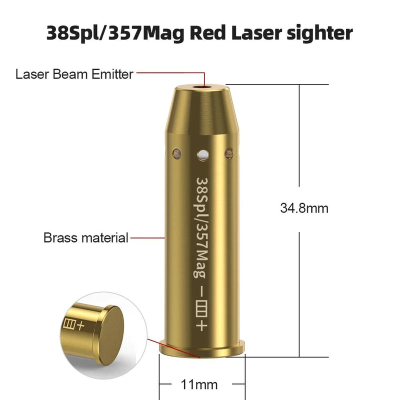 Red Laser Sight for 38SPL/357MAG - Compact and Reliable Shooting Accessory - Lacatang Shop