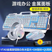 RGB Gamer Keyboard Gaming Keyboard and Mouse Headphone Gamer Kit Backlit USB Wired Computer KeyboardFor Pc Laptop 3 In1 Teclado - Lacatang Shop