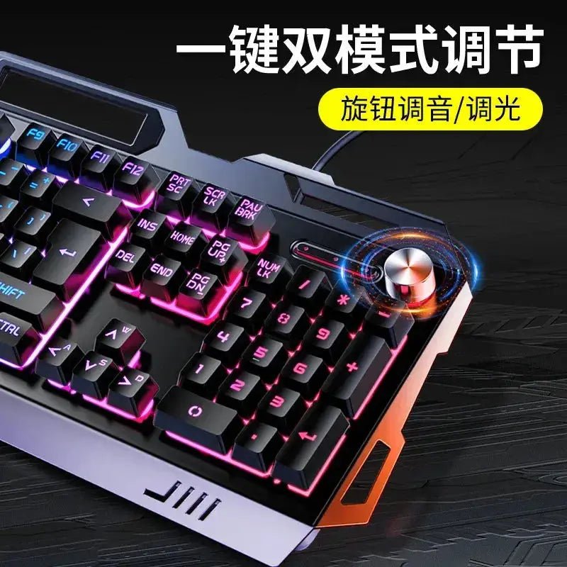 RGB Gamer Keyboard Gaming Keyboard and Mouse Headphone Gamer Kit Backlit USB Wired Computer KeyboardFor Pc Laptop 3 In1 Teclado - Lacatang Shop