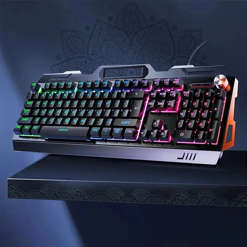 RGB Gamer Keyboard Gaming Keyboard and Mouse Headphone Gamer Kit Backlit USB Wired Computer KeyboardFor Pc Laptop 3 In1 Teclado - Lacatang Shop