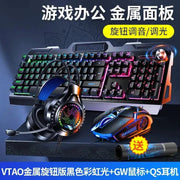 RGB Gamer Keyboard Gaming Keyboard and Mouse Headphone Gamer Kit Backlit USB Wired Computer KeyboardFor Pc Laptop 3 In1 Teclado - Lacatang Shop