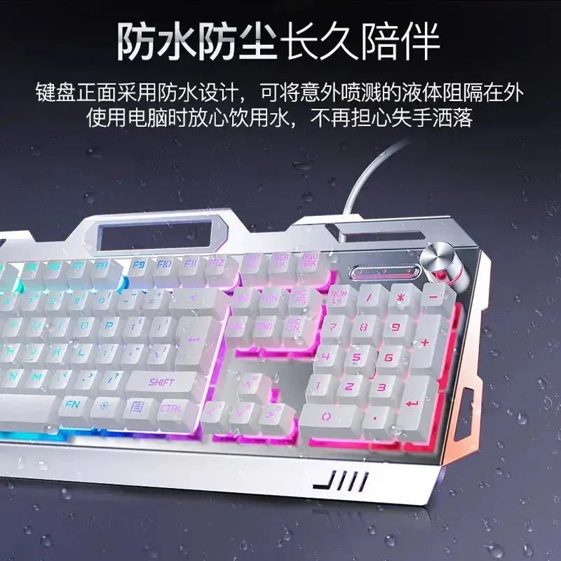 RGB Gamer Keyboard Gaming Keyboard and Mouse Headphone Gamer Kit Backlit USB Wired Computer KeyboardFor Pc Laptop 3 In1 Teclado - Lacatang Shop