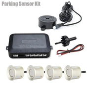 Risingon 12V 22mm Car Parking Sensor Kit Universal 4 Sensors Buzzer Reverse Backup Radar Sound Alert Indicator Probe System - Lacatang Shop