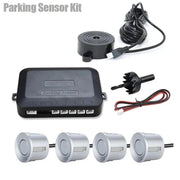 Risingon 12V 22mm Car Parking Sensor Kit Universal 4 Sensors Buzzer Reverse Backup Radar Sound Alert Indicator Probe System - Lacatang Shop