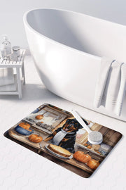 Rottweiler Fall Kitchen Pumpkins Memory Foam Kitchen Mat - Lacatang Shop