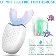 Silicone Electric Toothbrush 360° for Aldult Smart Automatic Whitening - Lacatang Shop