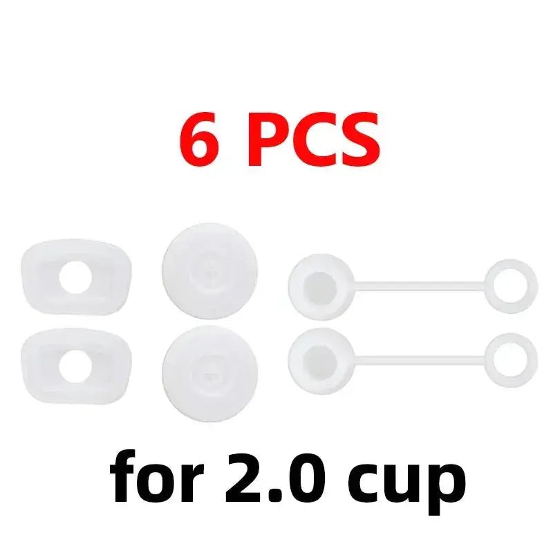 Silicone Spill Proof Stopper Set For Cup 1.0 2.0 40oz/ 30oz Tumbler Accessories Straw Cap Spill Stopper Leak Stopper - Lacatang Shop