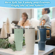 Silicone Spill Proof Stopper Set For Cup 1.0 2.0 40oz/ 30oz Tumbler Accessories Straw Cap Spill Stopper Leak Stopper - Lacatang Shop