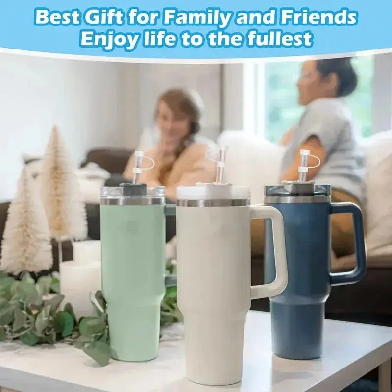 Silicone Spill Proof Stopper Set For Cup 1.0 2.0 40oz/ 30oz Tumbler Accessories Straw Cap Spill Stopper Leak Stopper - Lacatang Shop