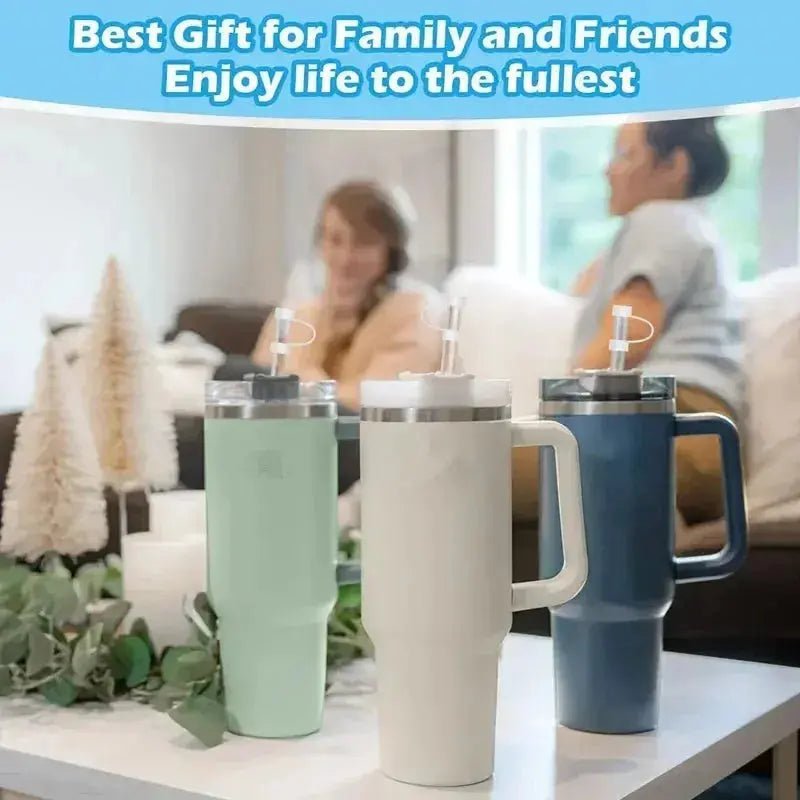 Silicone Spill Proof Stopper Set for Stanley Cup 1.0 2.0 40oz/ 30oz Tumbler Accessories Straw Cap Spill Stopper Leak Stopper - Lacatang Shop