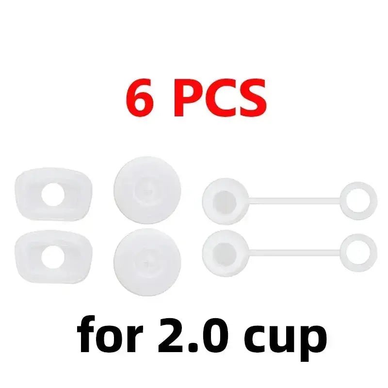 Silicone Spill Proof Stopper Set for Stanley Cup 1.0 2.0 40oz/ 30oz Tumbler Accessories Straw Cap Spill Stopper Leak Stopper - Lacatang Shop