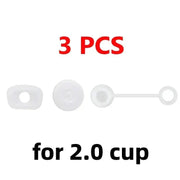 Silicone Spill Proof Stopper Set for Stanley Cup 1.0 2.0 40oz/ 30oz Tumbler Accessories Straw Cap Spill Stopper Leak Stopper - Lacatang Shop