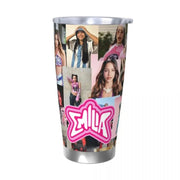 Singer Emilia Mernes 20oz Stainless Steel Insulated Thermal Coffee Car Cup Cold Hot Mugs Vacuum Flask - Lacatang Shop