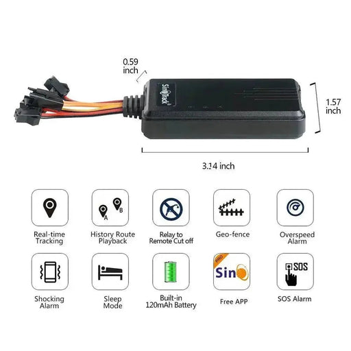 SinoTrack 4G GPS Tracker ST - 906L For Car Motorcycle Vehicle Tracking - Lacatang Shop
