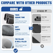 Sleeping Cots for Adults 6 Positions, Portable & Foldable Bed with Mattress and Pillow, Heavy Duty Sturdy Frame for Camp, Home - Lacatang Shop