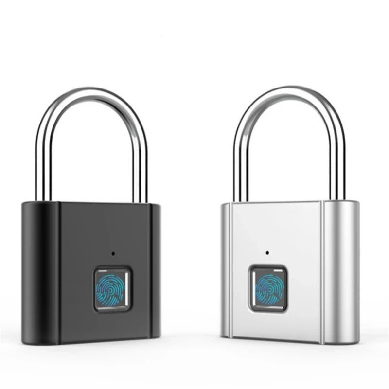 Smart Biometric Fingerprint Padlock - Waterproof & USB Rechargeable - Lacatang Shop