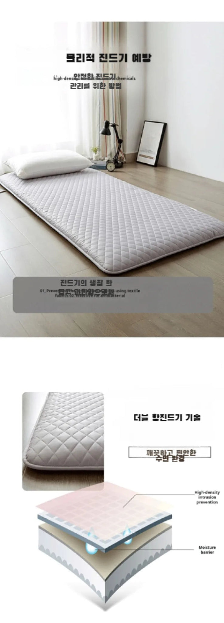Soft Folding Foam Mattress for Students - 12" Bunk Bed Cushion - Lacatang Shop