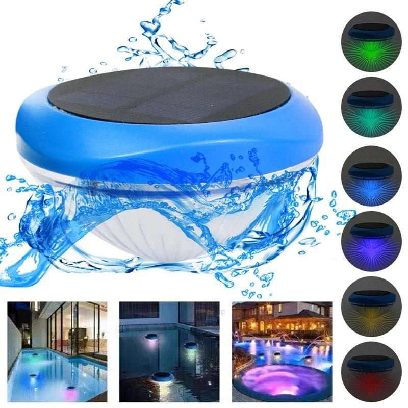 Solar LED RGB Floating Lights for Pools & Gardens - Lacatang Shop