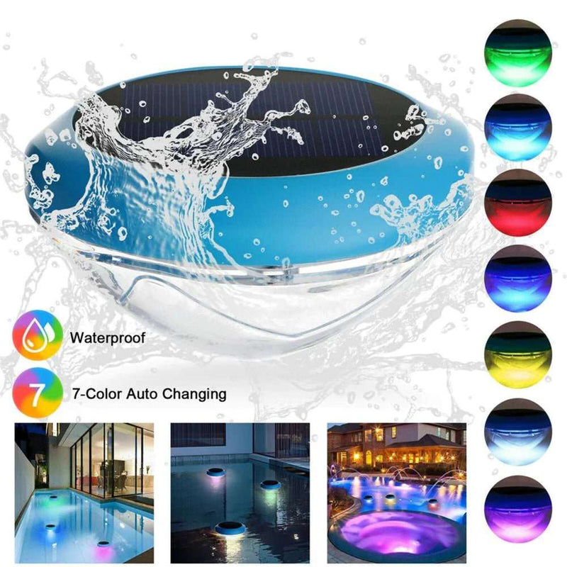 Solar LED RGB Floating Lights for Pools & Gardens - Lacatang Shop