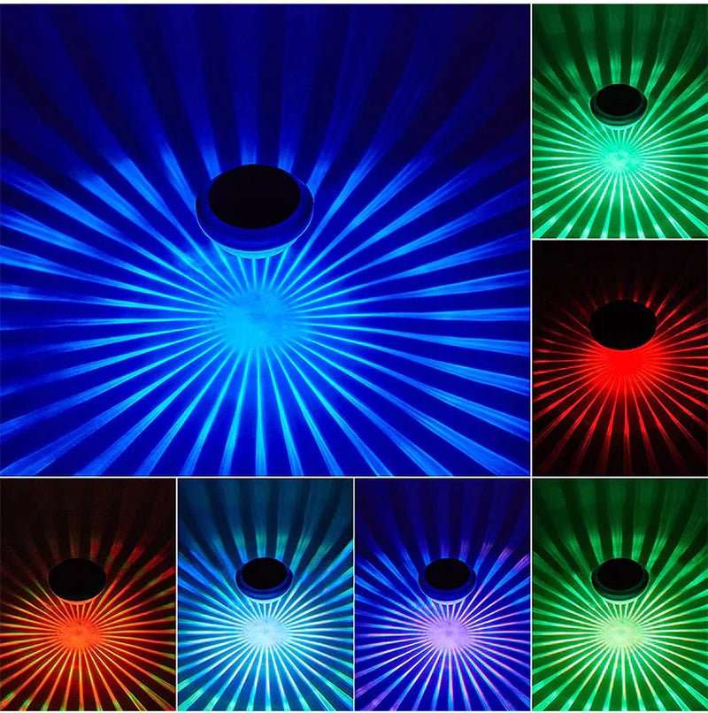 Solar LED RGB Floating Lights for Pools & Gardens - Lacatang Shop