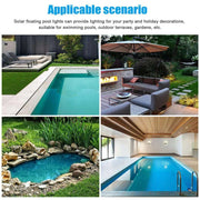 Solar LED RGB Floating Lights for Pools & Gardens - Lacatang Shop