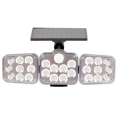 Solar Outdoor Lights 138 LED 3 - Head Adjustable - Lacatang Shop