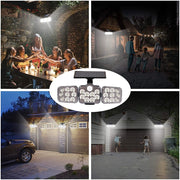 Solar Outdoor Lights 138 LED 3 - Head Adjustable - Lacatang Shop