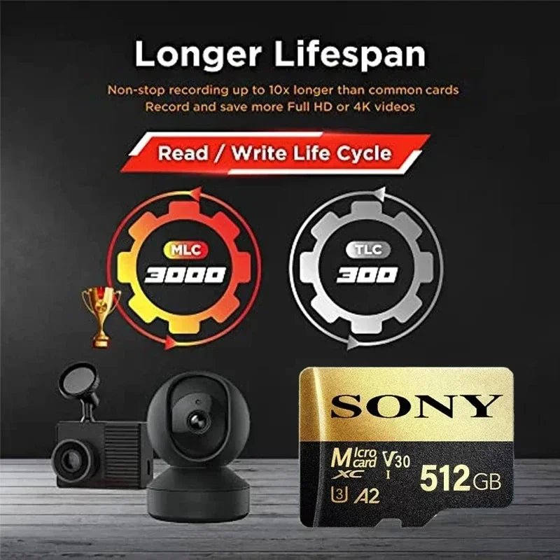 SONY Ultra 1TB Micro SD Flash Card - High Capacity - Lacatang Shop