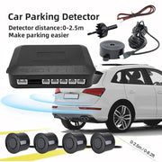 Sound Alarm Indicator 12V Reverse Backup Radar Sound Alert Car Reverse Backup Rear Radar System Sound Alarm Safety Kit - Lacatang Shop