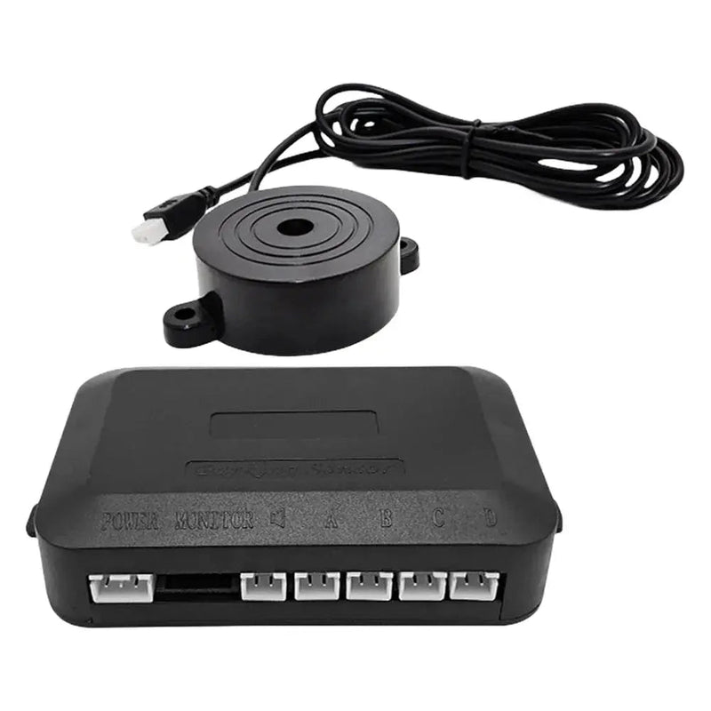 Sound Alarm Indicator 12V Reverse Backup Radar Sound Alert Car Reverse Backup Rear Radar System Sound Alarm Safety Kit - Lacatang Shop