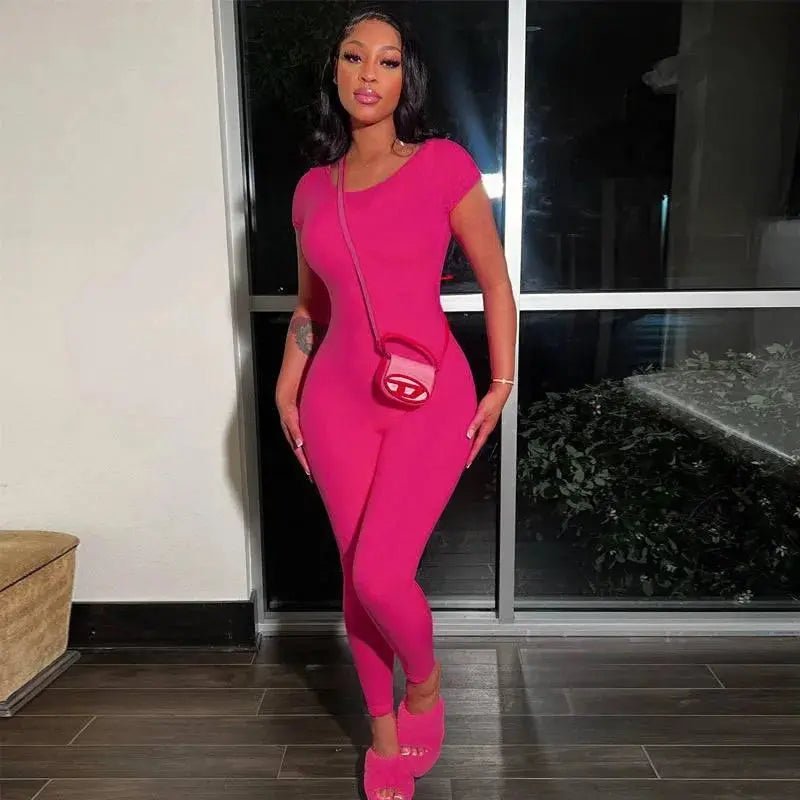 High-Performance Sports Fitness Jumpsuit