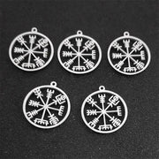 Stainless Steel Ghost Nameless Band BC Small Pendant Bracelets/Earrings for Women Men Diy Jewelry Accessories Making N1722S05 - Lacatang Shop