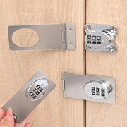 Stainless Steel Password Locks Slide Latches Keyless Combination Locks Kitchen Drawers Cabinets Cupboard Door Password Locks - Lacatang Shop