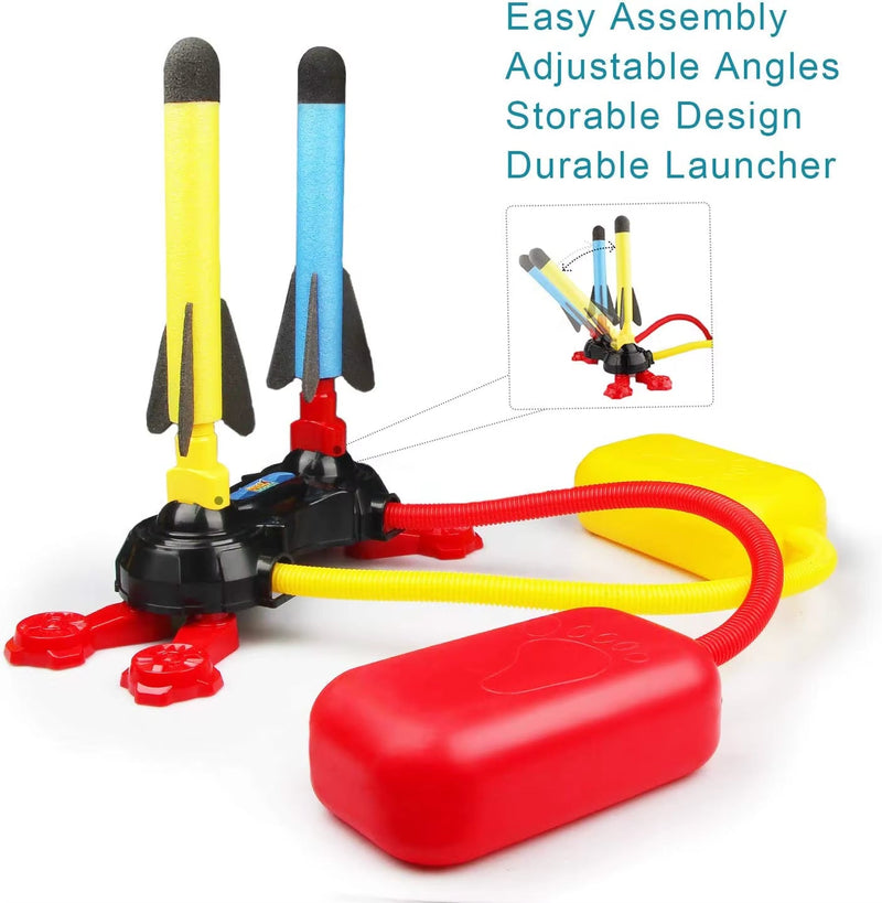 StompSpace Duel: Foam Rocket Launcher Fun - Lacatang Shop