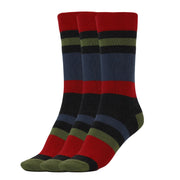 Striped Soft Socks Trio - Lacatang Shop