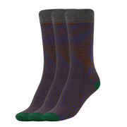 Striped Soft Socks Trio - Lacatang Shop