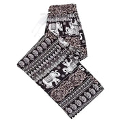 Summer Palazzo Pants with Pockets for Women Drawstring High Waisted Wide Leg Bohemian Elephant Printed Lounge Trousers - Lacatang Shop