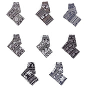 Summer Palazzo Pants with Pockets for Women Drawstring High Waisted Wide Leg Bohemian Elephant Printed Lounge Trousers - Lacatang Shop