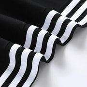 Summer Plus Size Trousers M - 8XL Ice Silk Three - bar Casual Pants Men's Loose Casual Ultra - thin Sports Fitness Jogger Trousers Men - Lacatang Shop