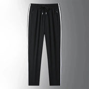Summer Plus Size Trousers M - 8XL Ice Silk Three - bar Casual Pants Men's Loose Casual Ultra - thin Sports Fitness Jogger Trousers Men - Lacatang Shop