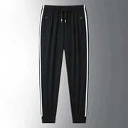 Summer Plus Size Trousers M - 8XL Ice Silk Three - bar Casual Pants Men's Loose Casual Ultra - thin Sports Fitness Jogger Trousers Men - Lacatang Shop