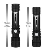 Super Bright 90000LM LED Tactical Flashlight Zoomable with Rechargeable Battery - Lacatang Shop