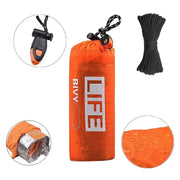 Survival Tube Emergency Tent With Whistle - Lacatang Shop
