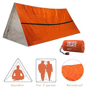 Survival Tube Emergency Tent With Whistle - Lacatang Shop