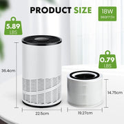 Sweet Furniture S - Portable Air Purifier with HEPA Filter - Lacatang Shop