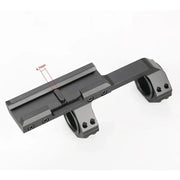 Tactical airsoft accessories 25.4mm 30mm Rifle Scope Mount 1Inch or 1.18Inch Fits 21.2mm Rail for airguns hunting GZ24 - 0201 - Lacatang Shop
