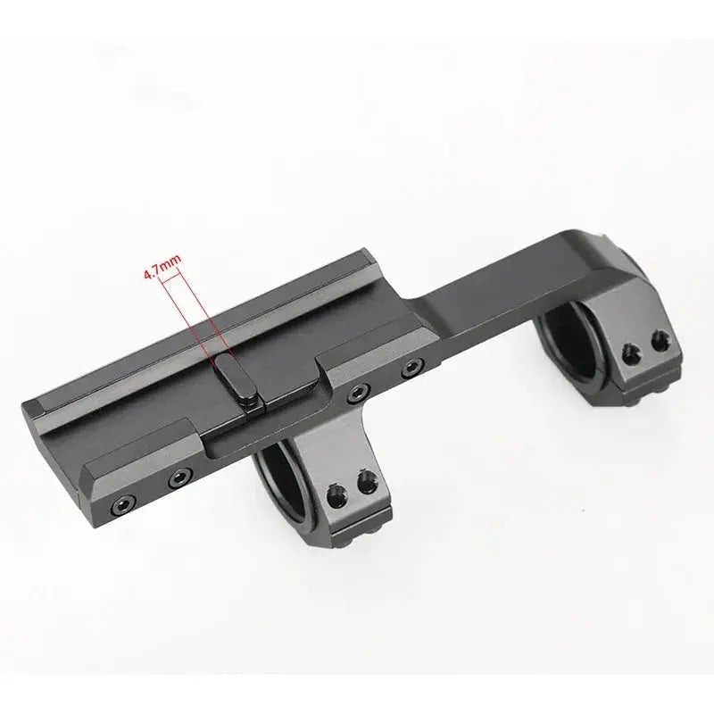 Tactical airsoft accessories 25.4mm 30mm Rifle Scope Mount 1Inch or 1.18Inch Fits 21.2mm Rail for airguns hunting GZ24 - 0201 - Lacatang Shop